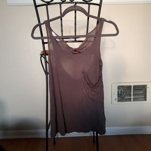 Anthropologie crepe paper top